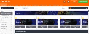 betsson esports