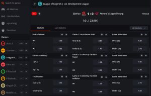 pnxbet betting types